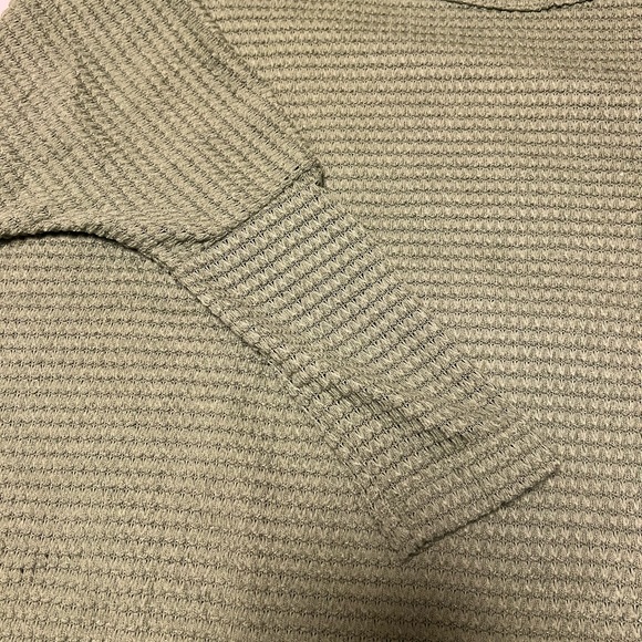 NWOT Melody Thomas Studio Long Sleeve Waffle Knit Top - Picture 6 of 9